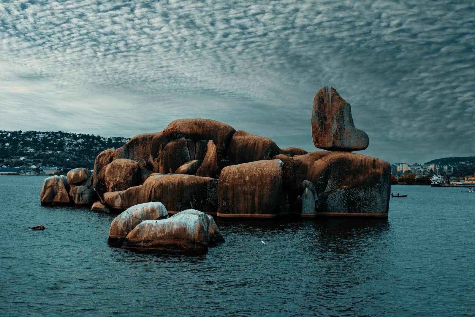 Bismarck Rocks on Lake Victoria, Mwanza